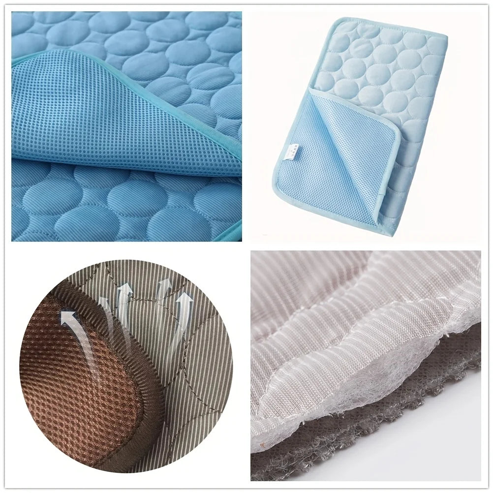 ChillPaws™ Cooling Pet Mat – Summer Bed for Dogs & Cats