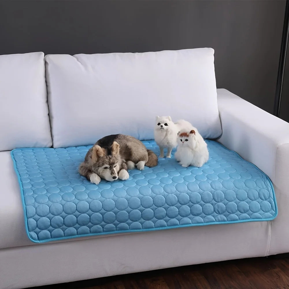 ChillPaws™ Cooling Pet Mat – Summer Bed for Dogs & Cats