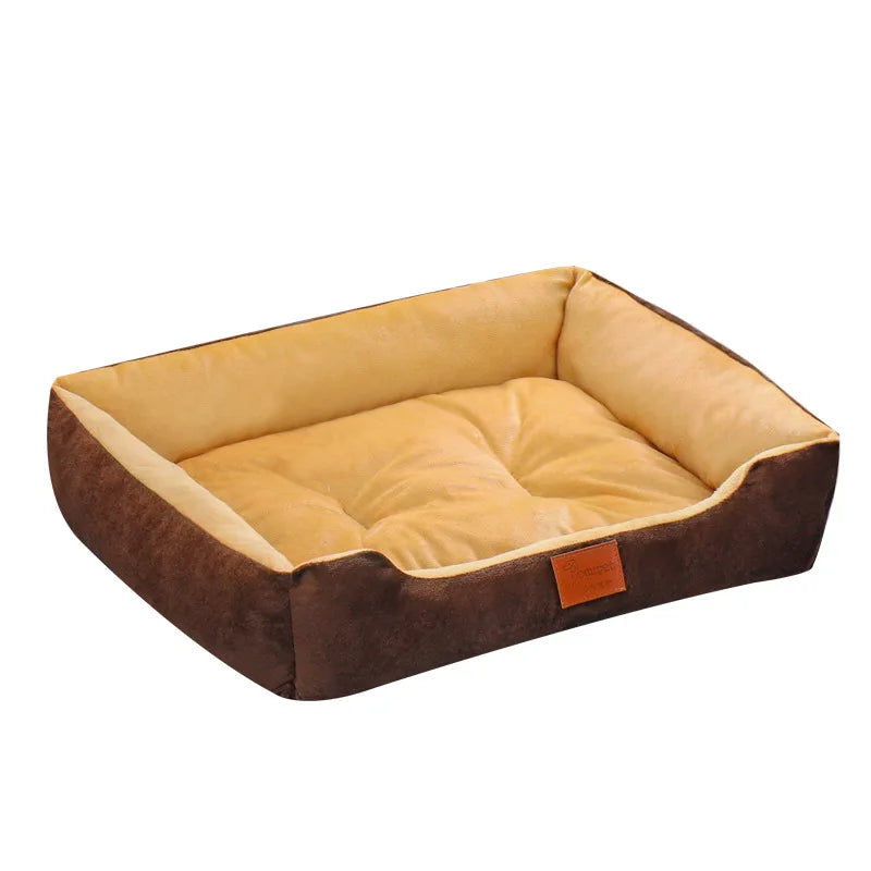 CozyHaven™ 68×55cm Soft Pet House & All-Season Bed