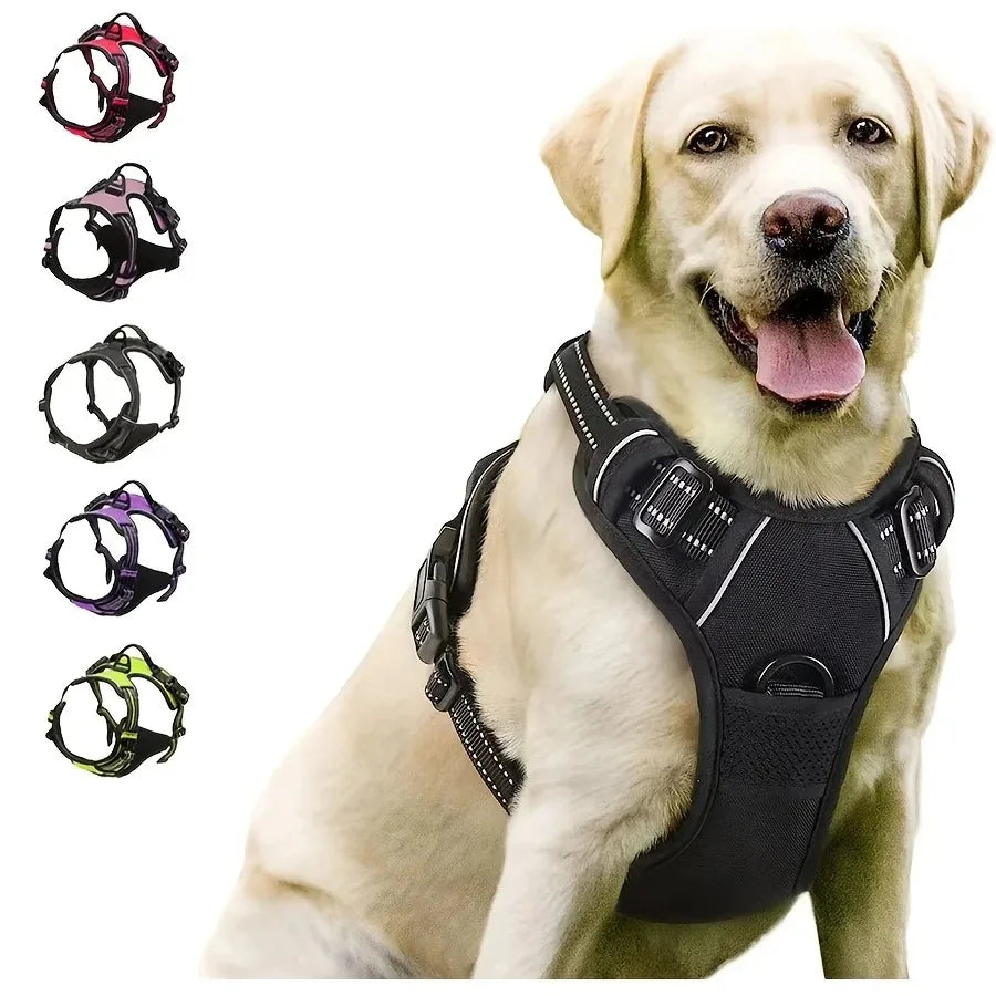 PawLuxe™ Dog Harness, Collar & Leash Set