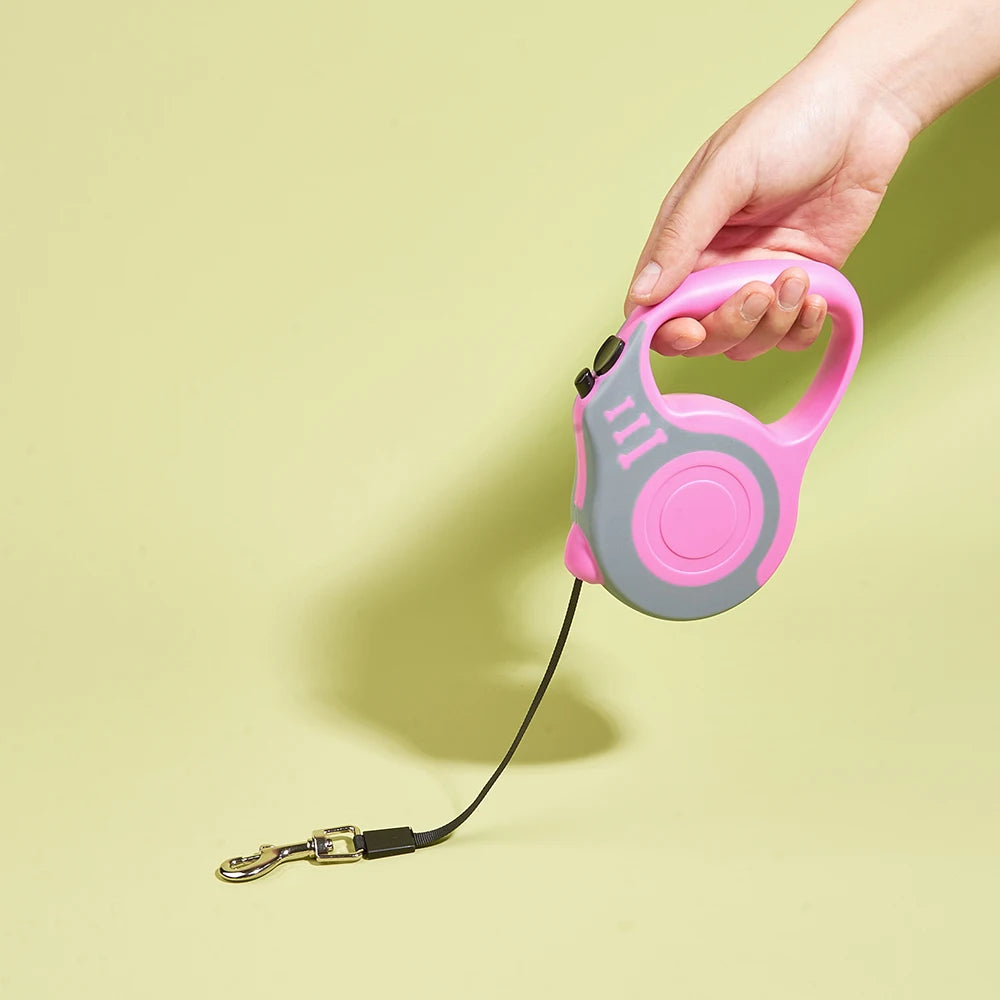 TrailPaw™ Retractable Pet Leash – 3M & 5M Walking Lead