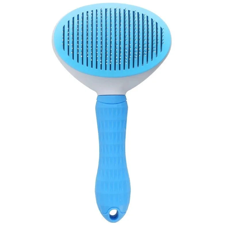 FurEase™ Self-Cleaning Pet Grooming Brush