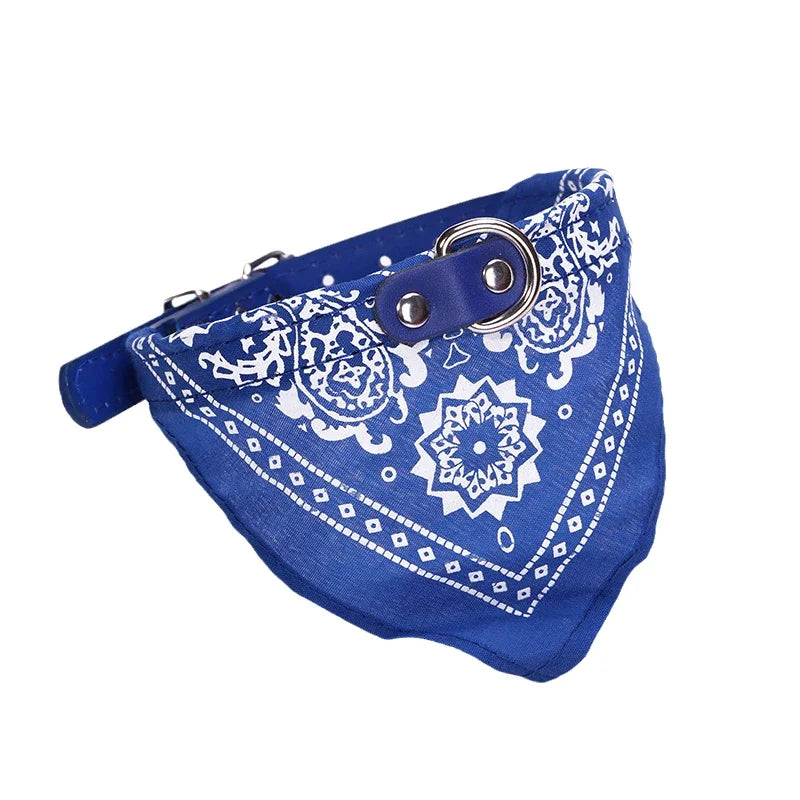 PawChic™ Adjustable Pet Collar with Stylish Scarf