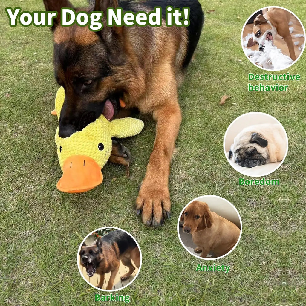 QuackBuddy™ Plush Duck Toy for Dogs
