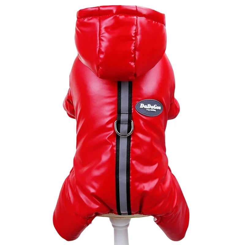 CozyPup™ Waterproof Winter Dog Jumpsuit – Warm Hooded Coat
