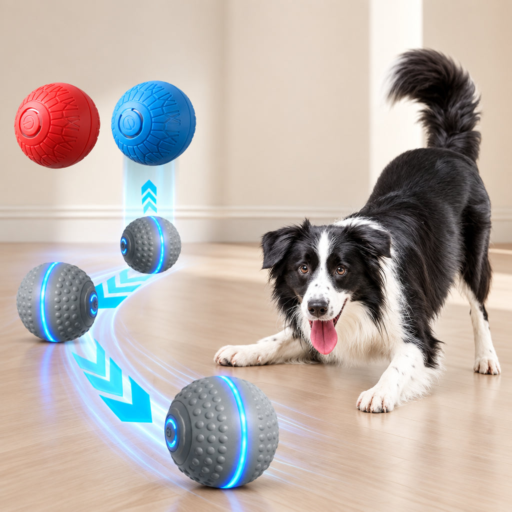RollyPup™ Smart Interactive Rolling Dog Ball