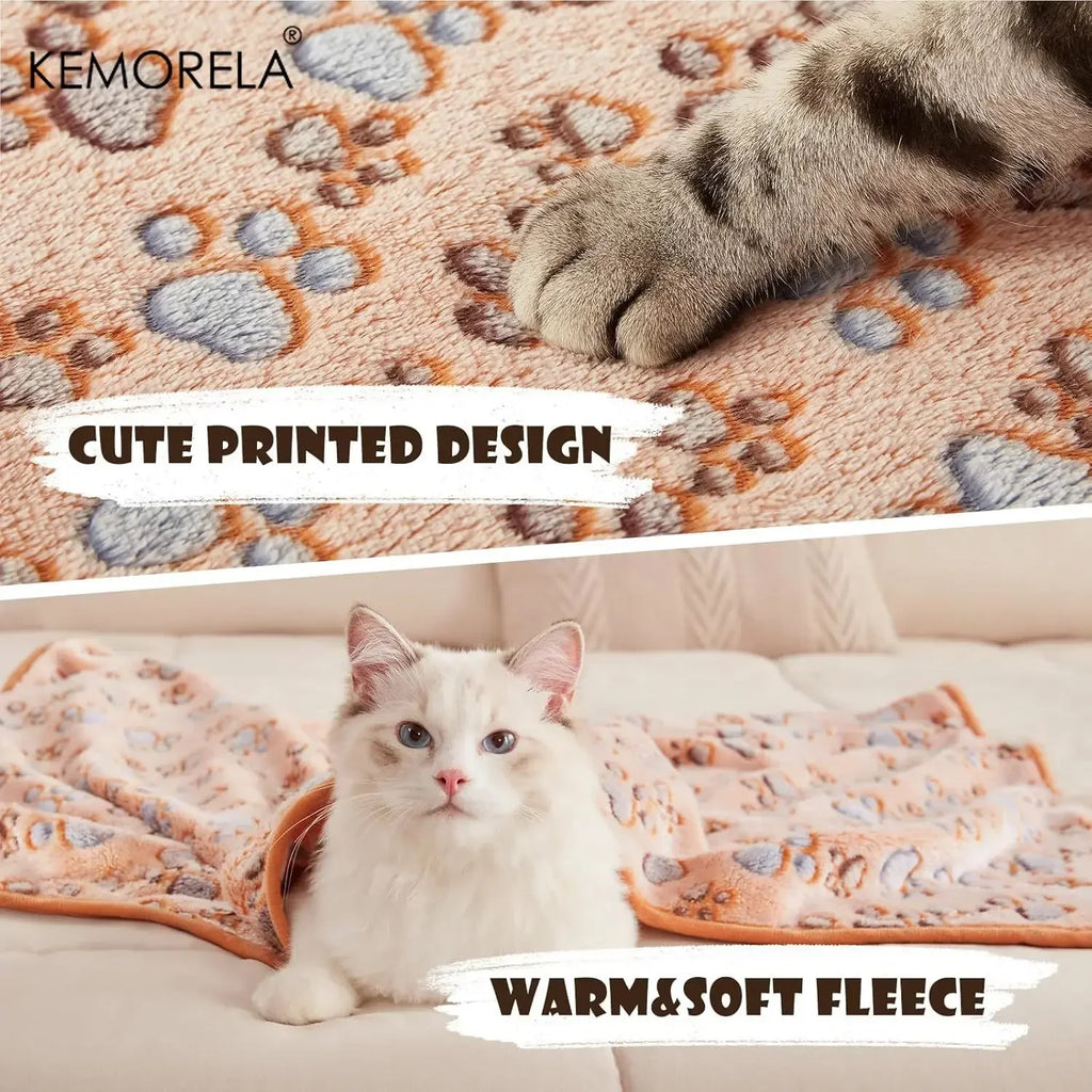 CloudSnuggle™ Fluffy Plush Pet Blanket & Sleeping Mat