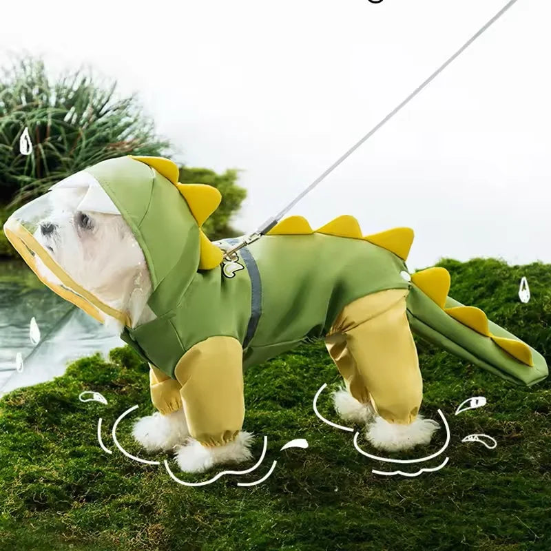 DinoDry™ Waterproof Dog Raincoat