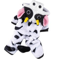 MooPaws™ Cozy Cow Dog Costume – Plush Hooded Outfit