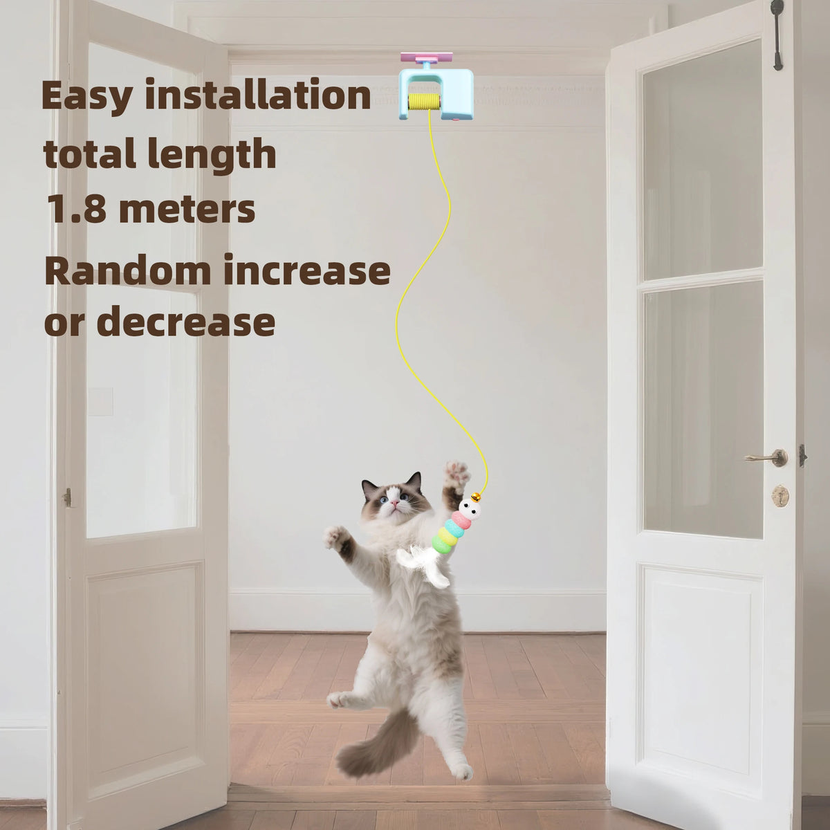 FlyPurr™ Rechargeable Automatic Flying Bird Cat Toy