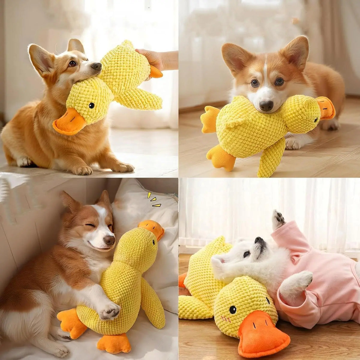 QuackBuddy™ Plush Duck Toy for Dogs
