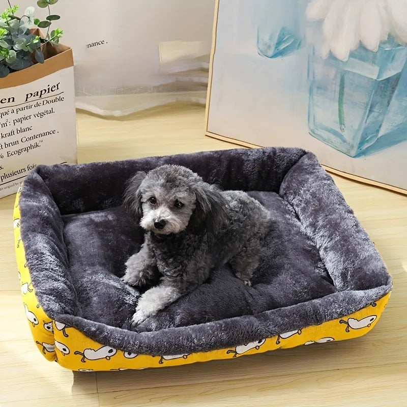 SnuggleSofa™ Cozy Pet Bed – Warm Cushioned Lounger
