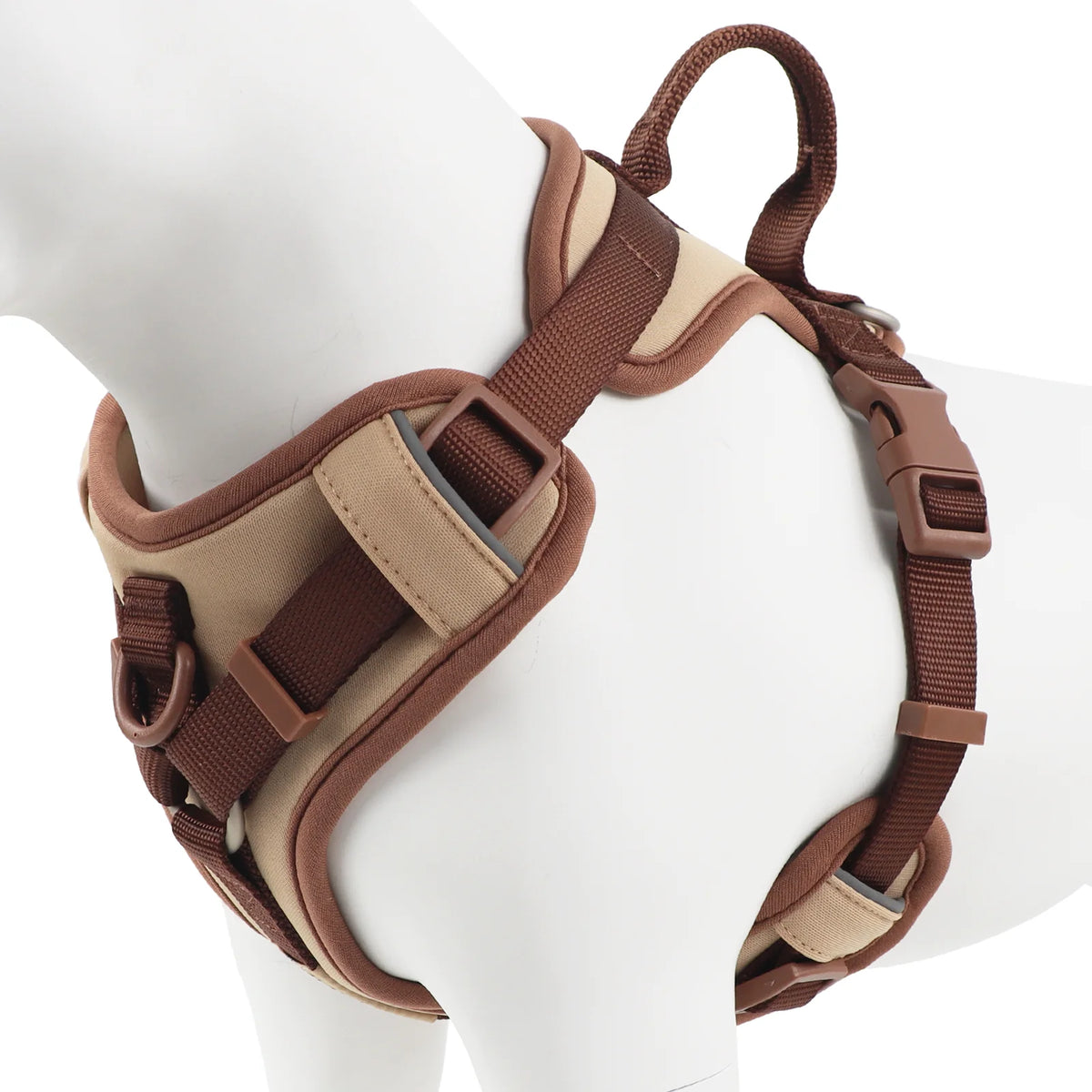 CocoaPaw™ Luxury No-Pull Adjustable Dog Harness