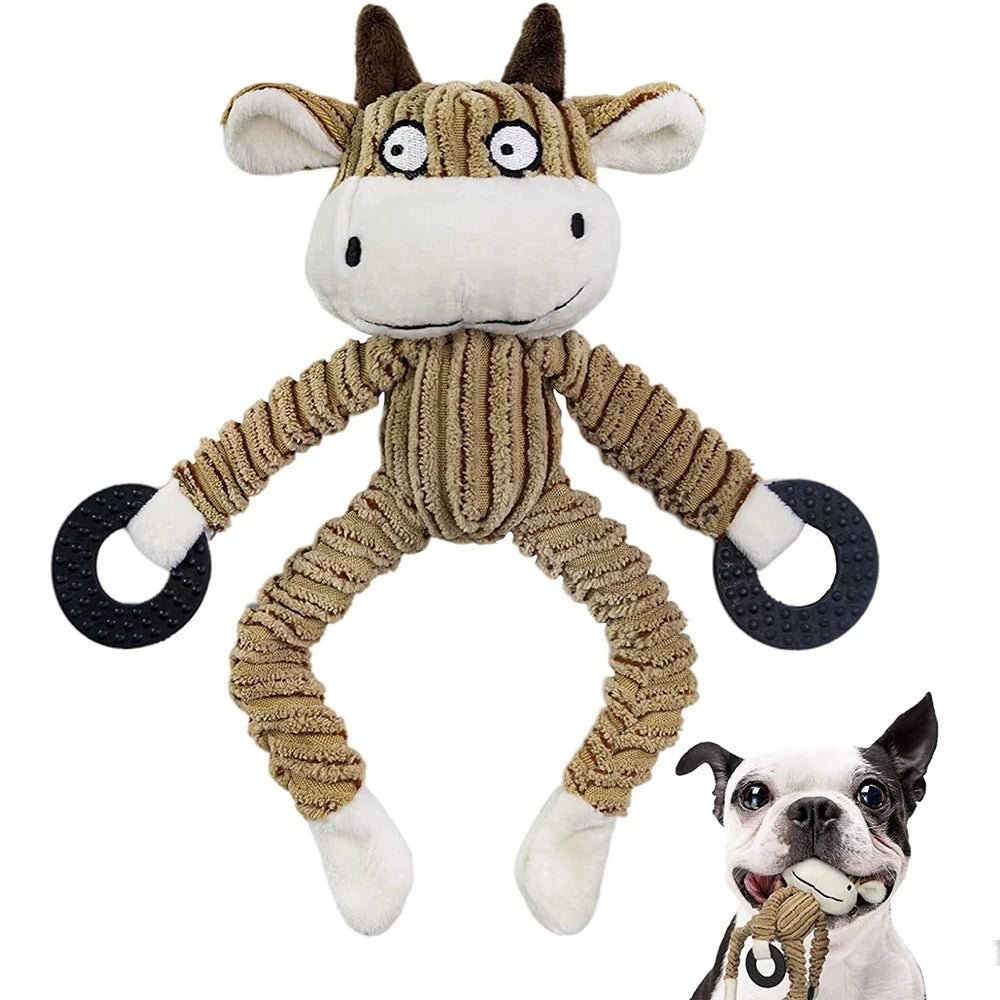 PawPal™ Interactive Plush Squeaky Dog Toy