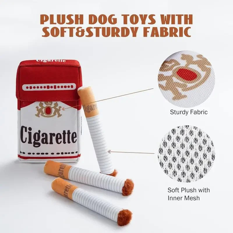 PuffPup™ Interactive Plush Dog Toy