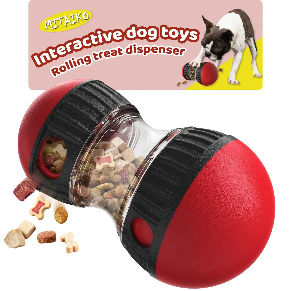 TreatPup™ Interactive Slow Feeder Puzzle Ball