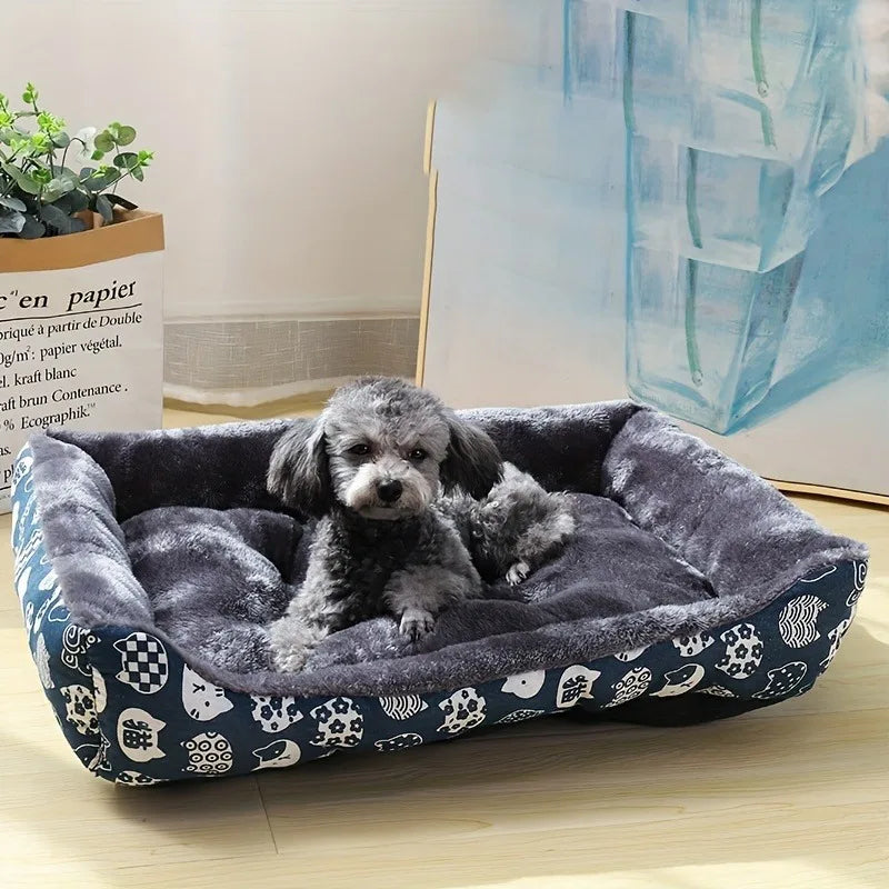 SnuggleSofa™ Cozy Pet Bed – Warm Cushioned Lounger