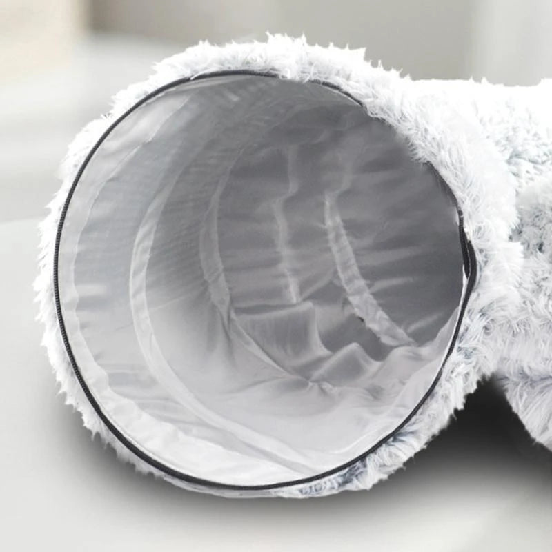 CozyCave™ Soft Plush Cat Hideaway Bed