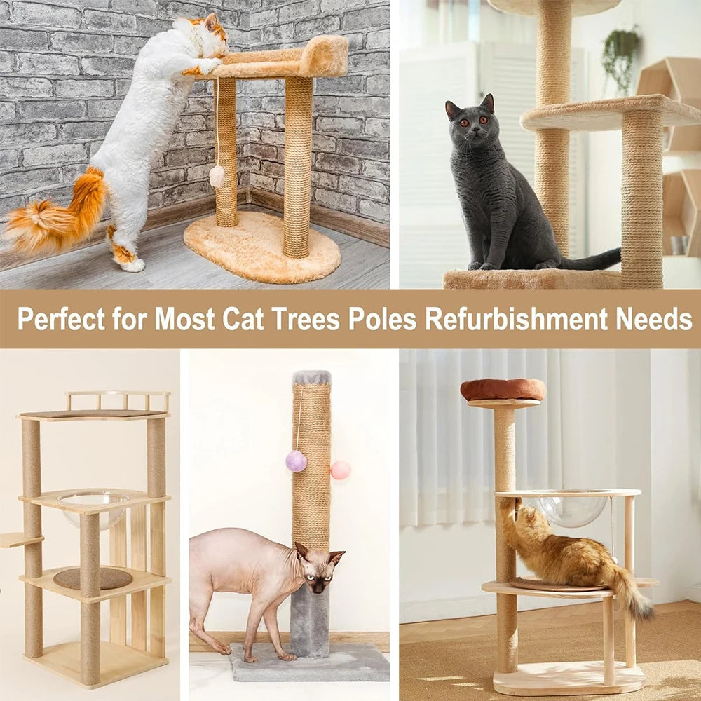 ScratchFix™ Replacement Cat Scratching Posts – 2 Piece Set