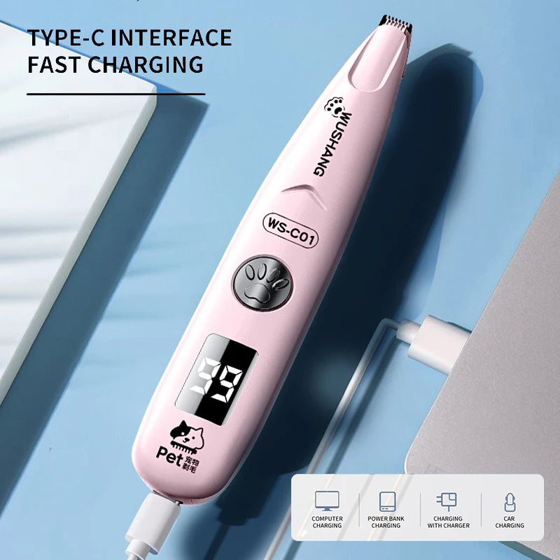 PawPrecision™ LED Pet Paw & Detail Grooming Trimmer