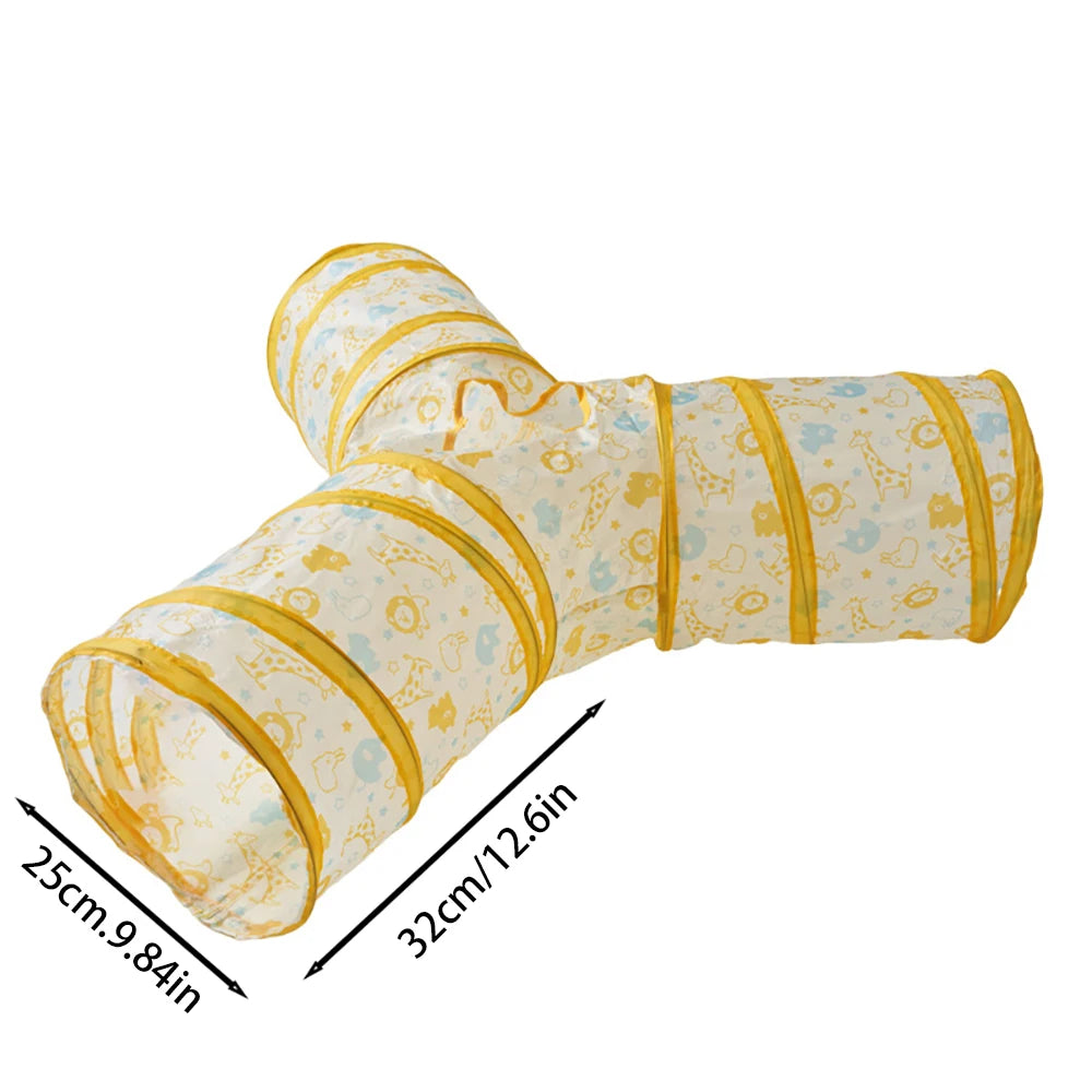 PurrTunnel™ Foldable Interactive Cat Play Tunnel