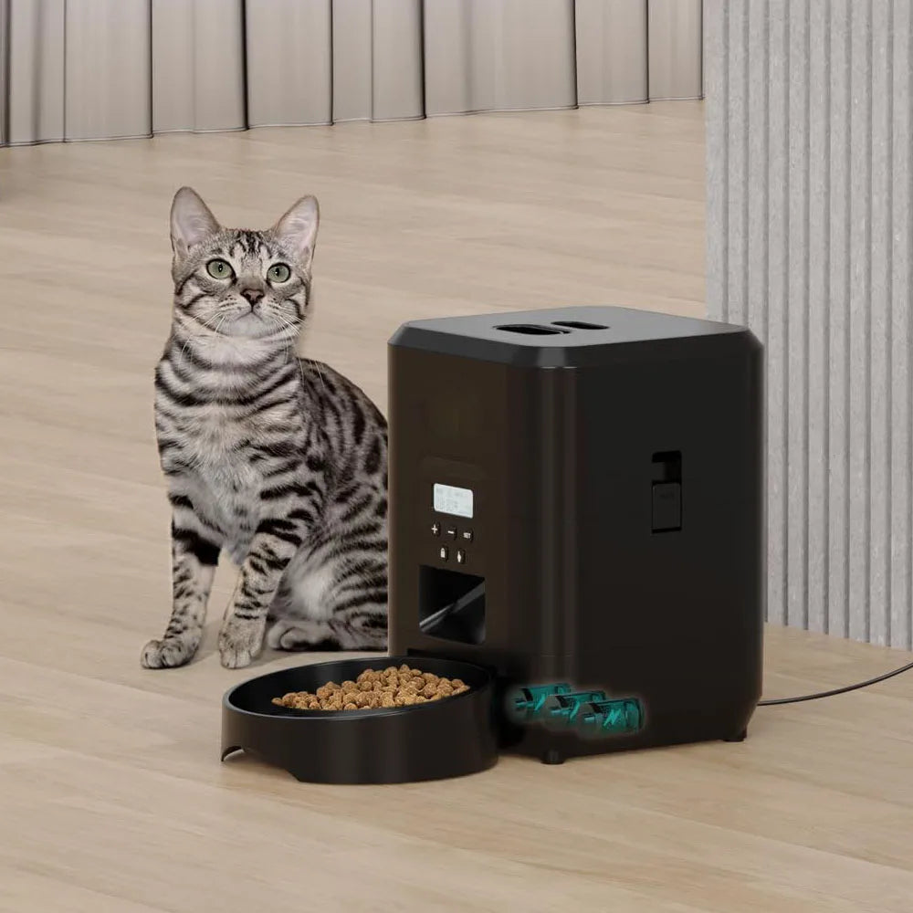 MealMate™ Smart Automatic Pet Feeder – Timed Food Dispenser