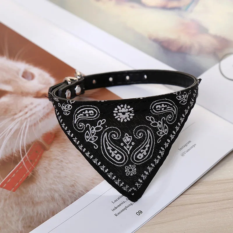PawChic™ Adjustable Pet Collar with Stylish Scarf