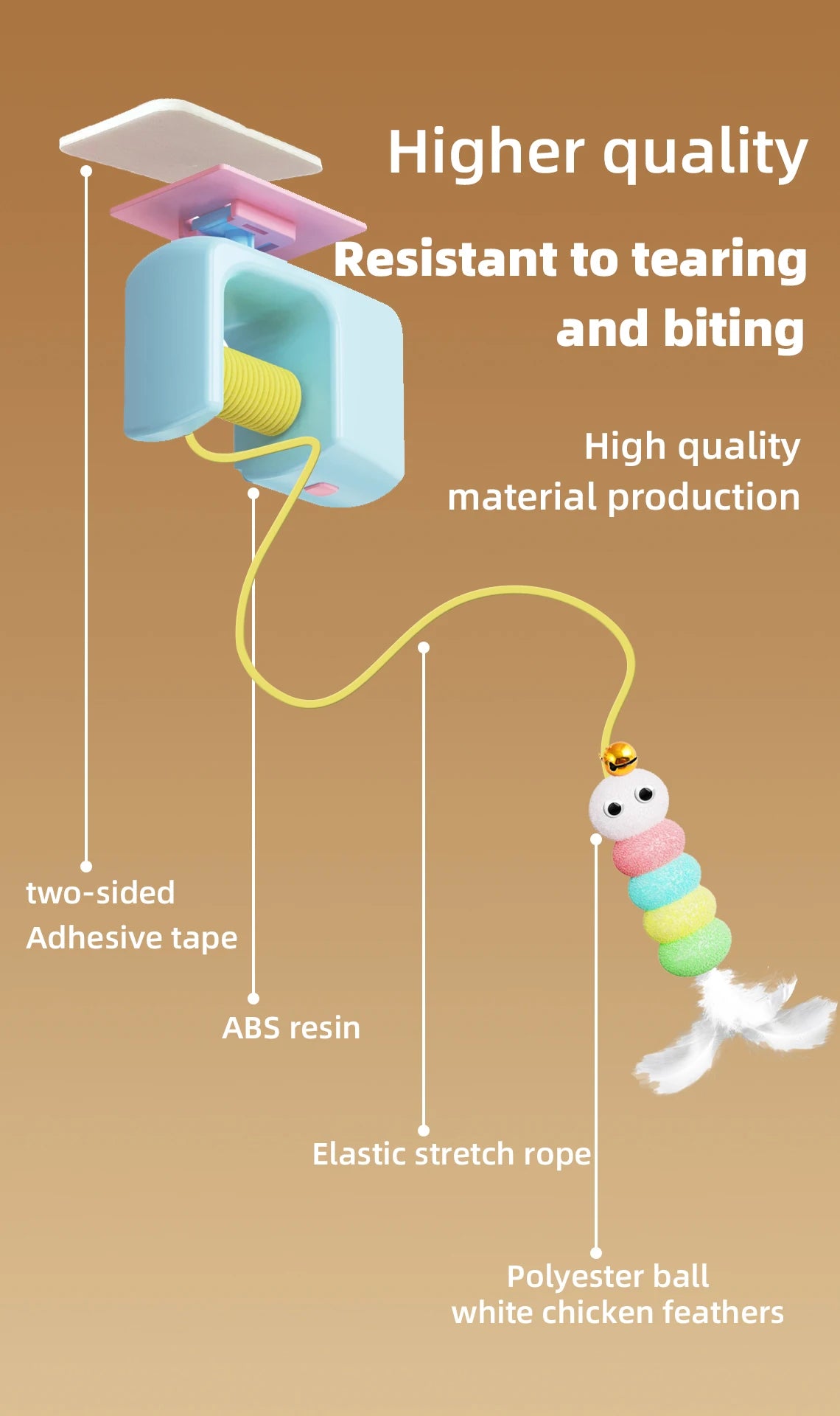 FlyPurr™ Rechargeable Automatic Flying Bird Cat Toy