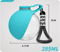 AquaTrail™ Stainless Steel Pet Water Bottle with Foldable Bowl