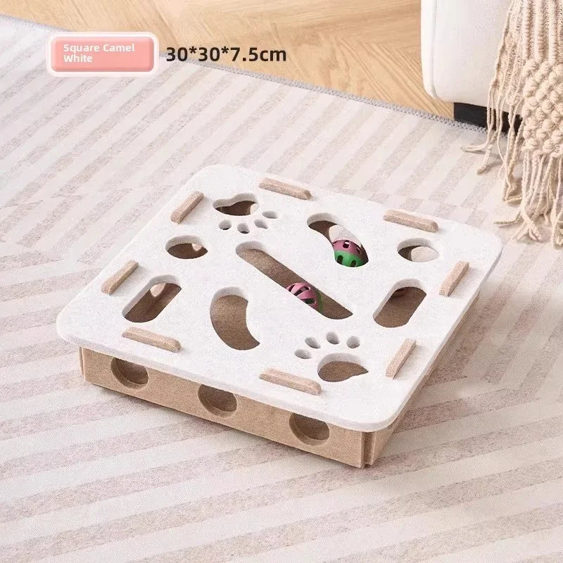 HuntBox™ Interactive Cat Puzzle Toy with Ball