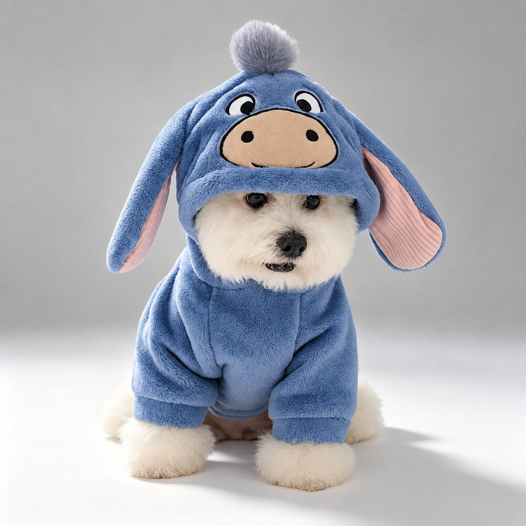 AmigoCritters™ Cozy Animal Hoodie for Dogs