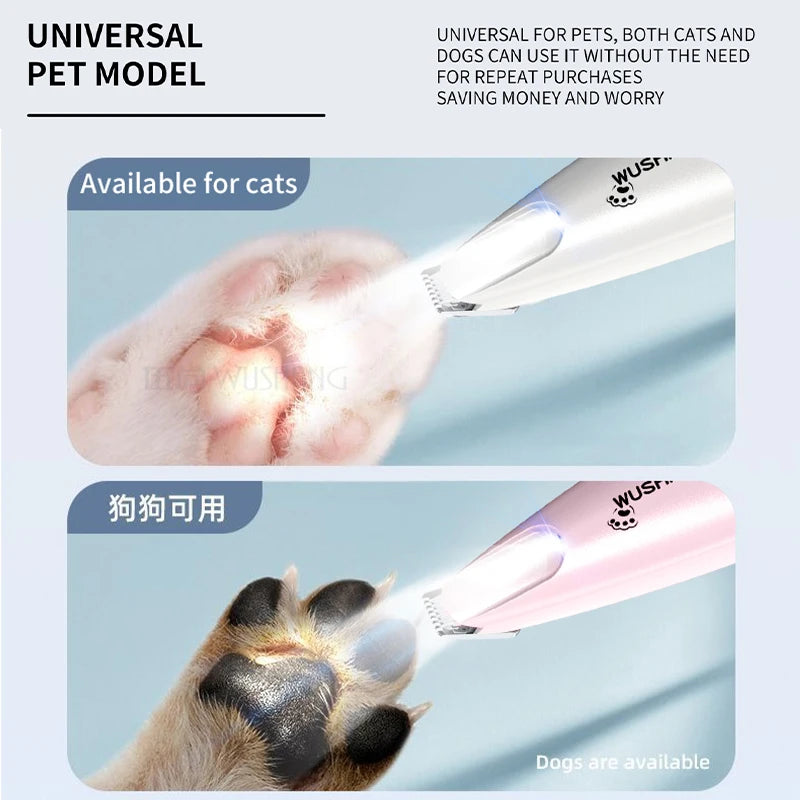 PawPrecision™ LED Pet Paw & Detail Grooming Trimmer