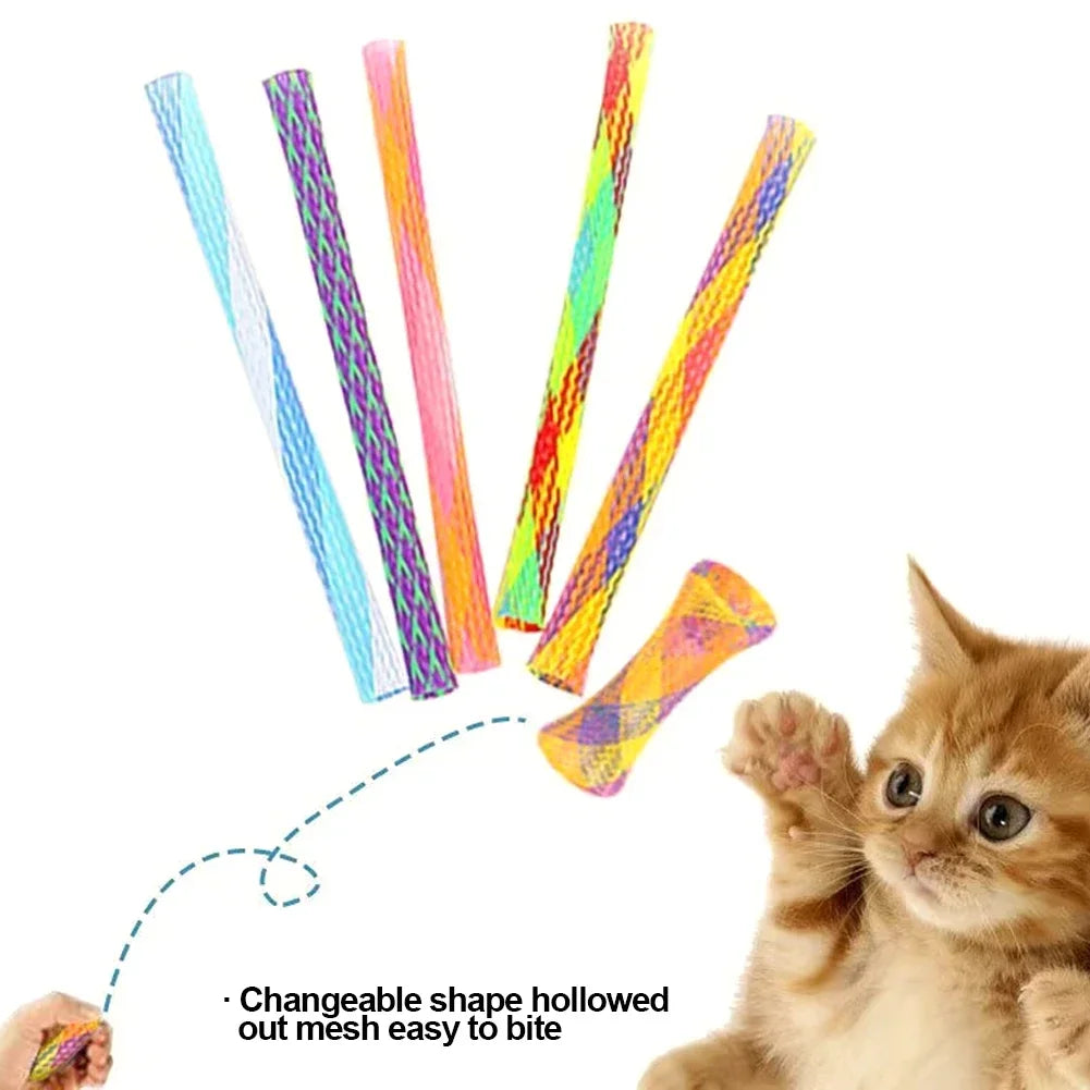 PurrSpring™ Colorful Interactive Cat Spring Toys