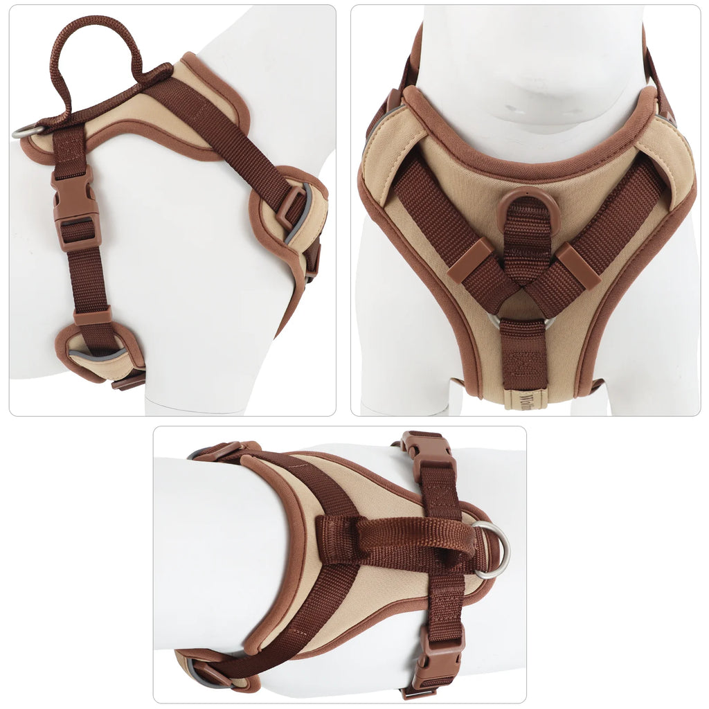 CocoaPaw™ Luxury No-Pull Adjustable Dog Harness