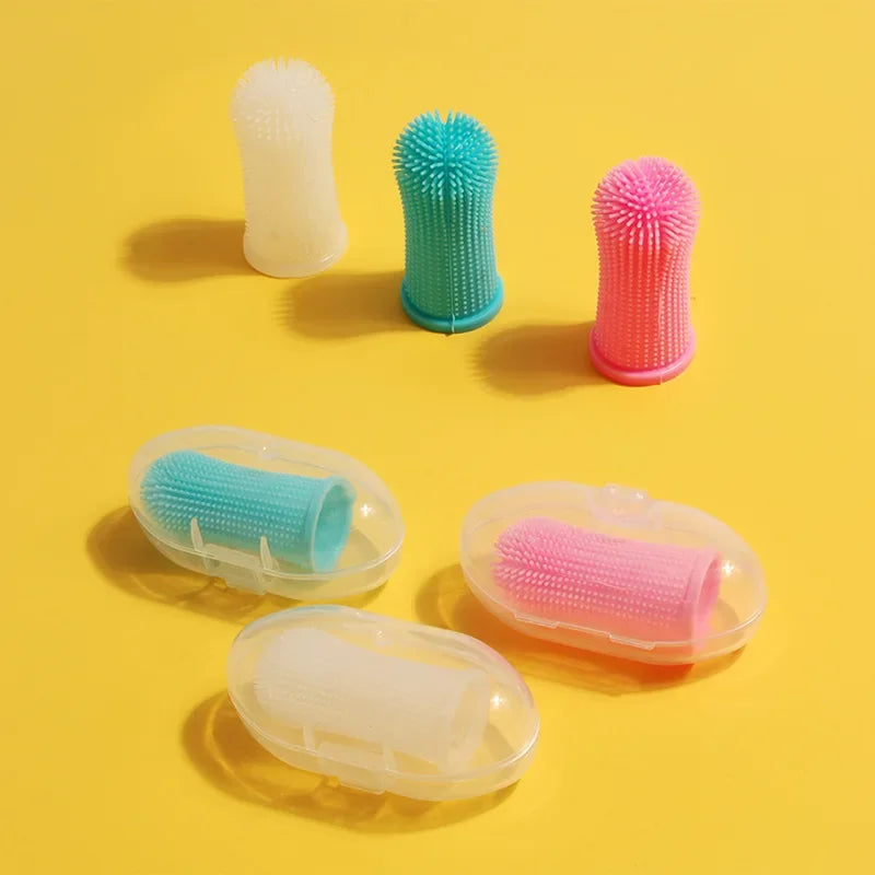 FreshPaws™ Soft Silicone Pet Finger Toothbrush