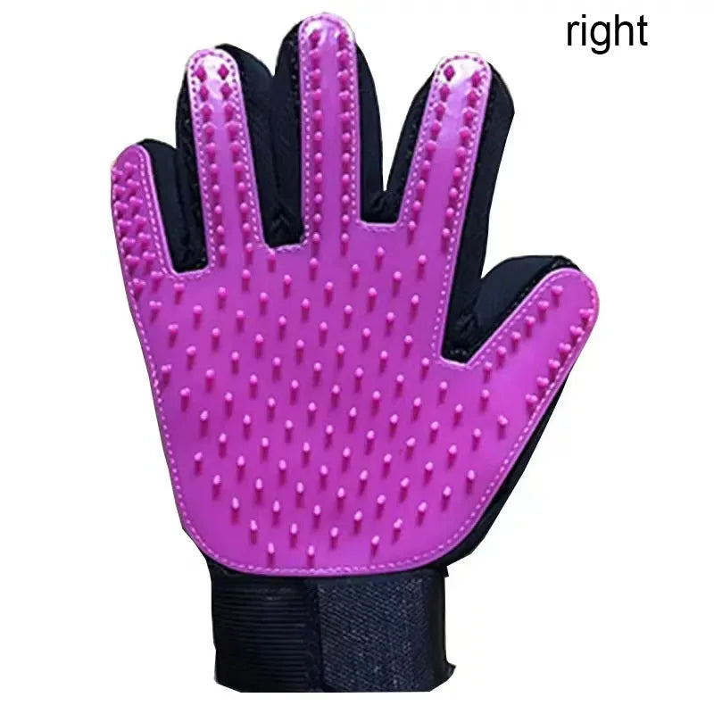 FurGlide™ Pet Grooming & Deshedding Massage Glove