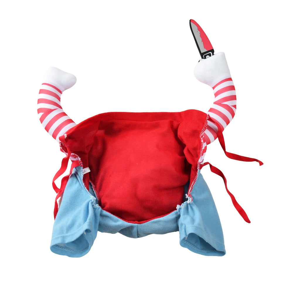 SpookyPaws™ Halloween Pet Jumpsuit – Cozy Cosplay Costume