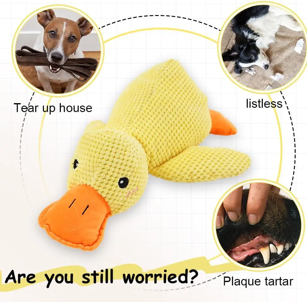 QuackBuddy™ Plush Duck Toy for Dogs