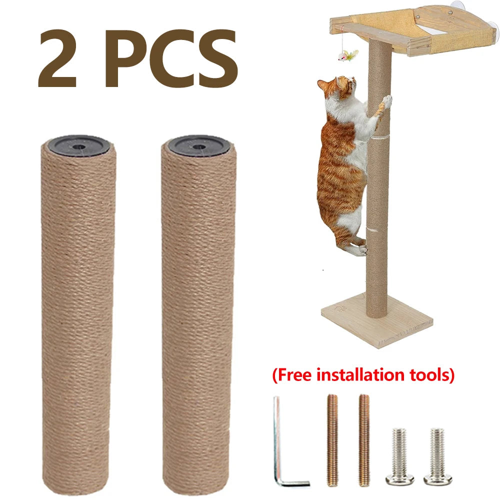 ScratchFix™ Replacement Cat Scratching Posts – 2 Piece Set
