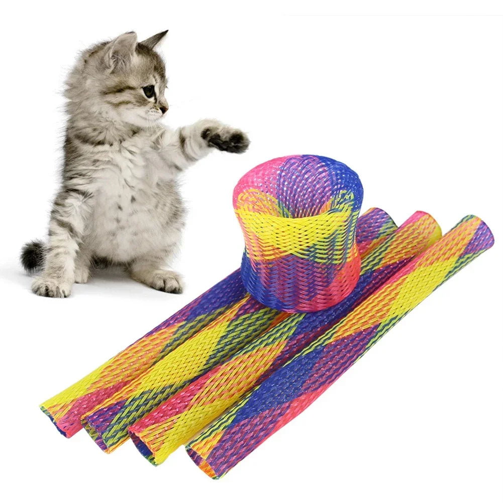 PurrSpring™ Colorful Interactive Cat Spring Toys