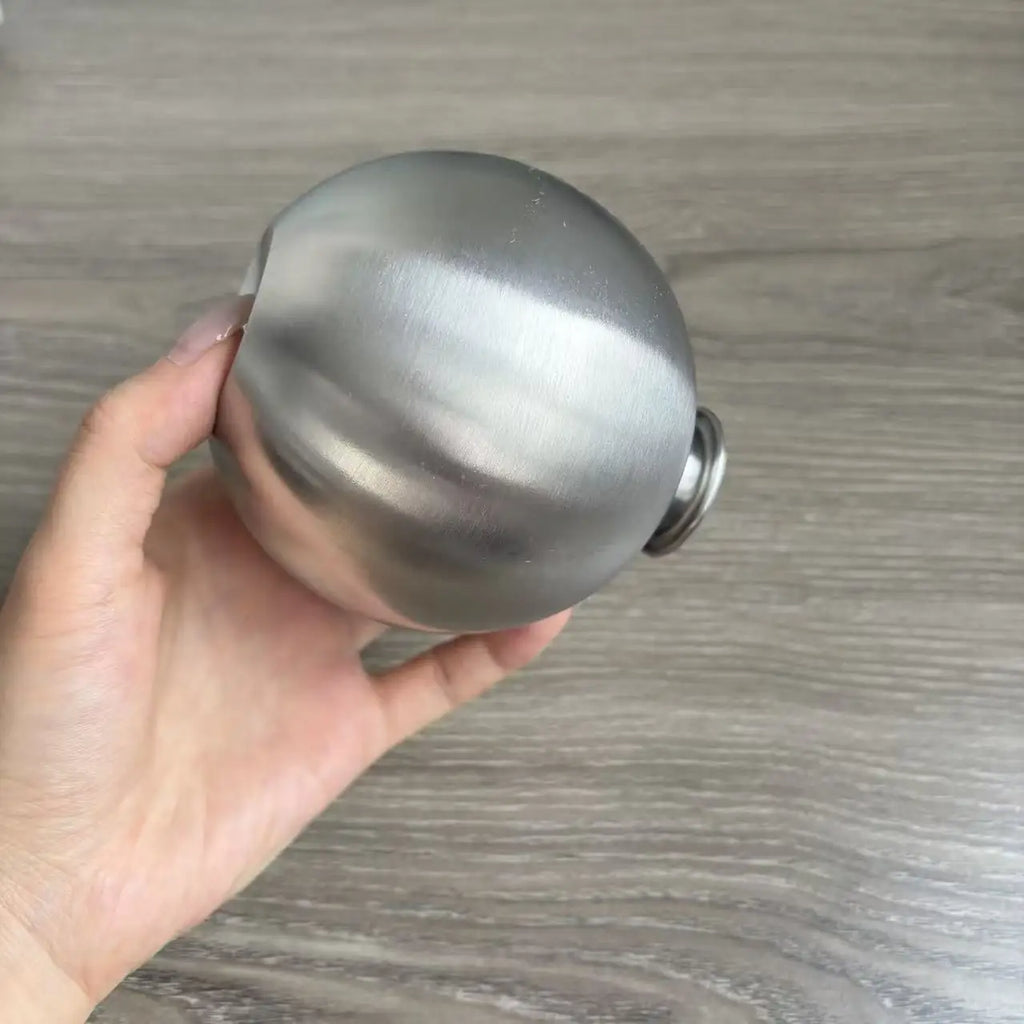 AquaTrail™ Stainless Steel Pet Water Bottle with Foldable Bowl