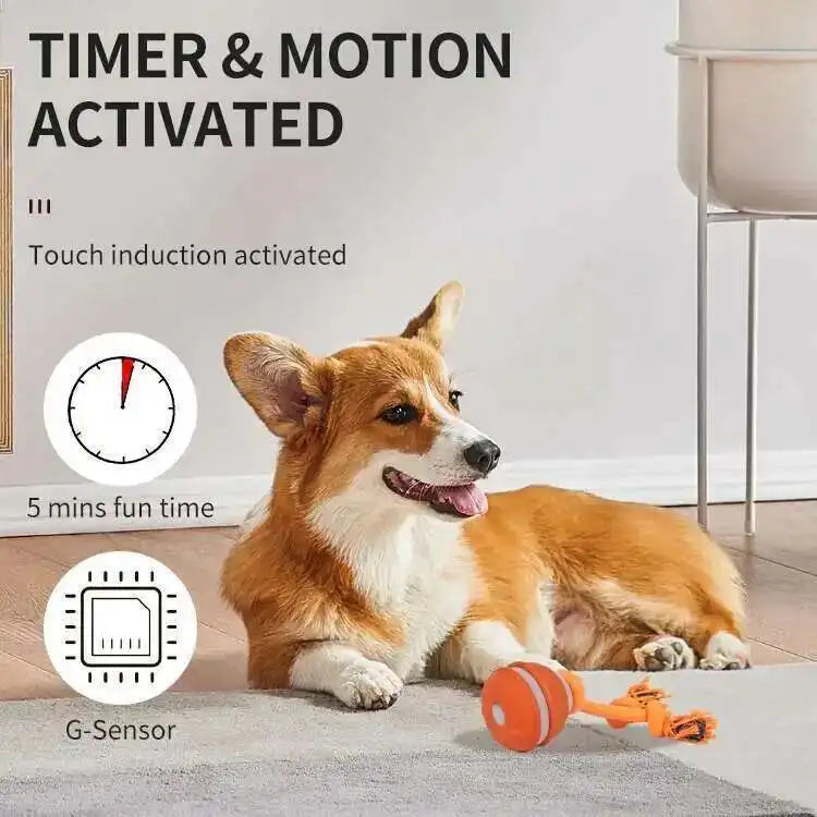 WigglePup™ Motion-Activated Interactive Dog Ball