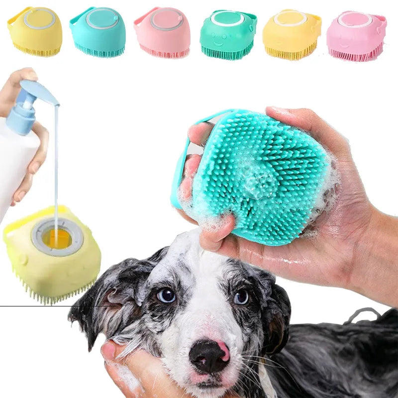BathPaws™ Silicone Pet Bath & Massage Glove