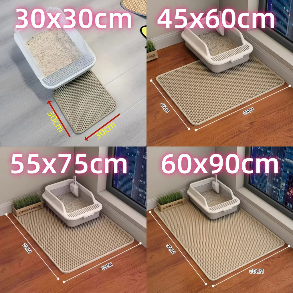 LitterGuard™ Double-Layer Cat Litter Trapping Mat