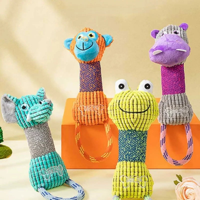 WildPals™ Corduroy Squeaky Dog Toy