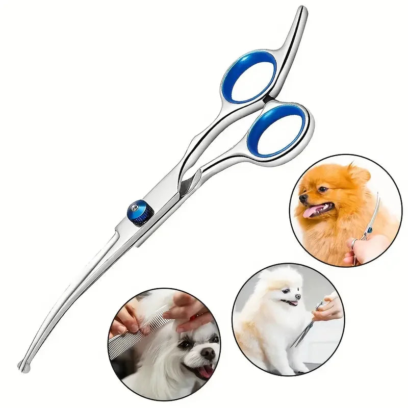 PawTrim™ Pet Grooming Scissors – 4 Piece Safety Set