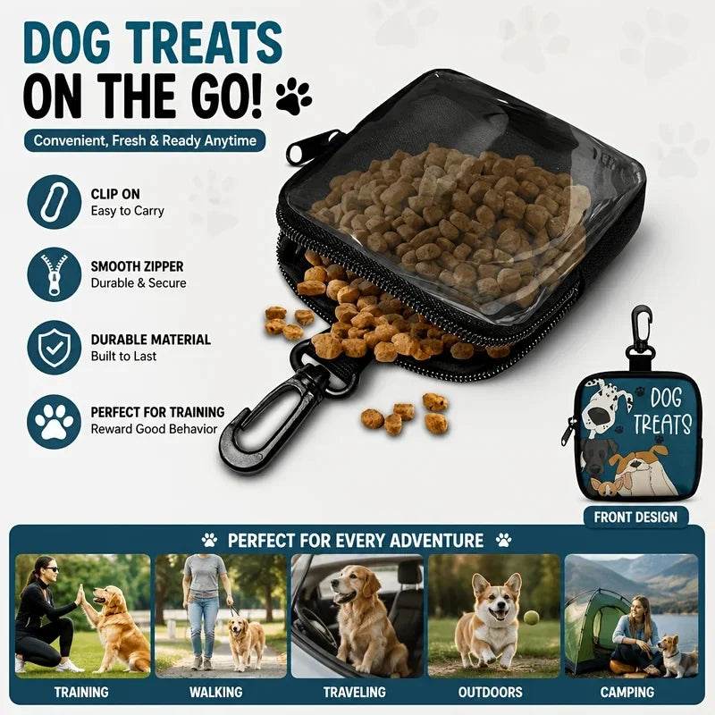 TreatPouch™ Portable Dog Training Snack Bag