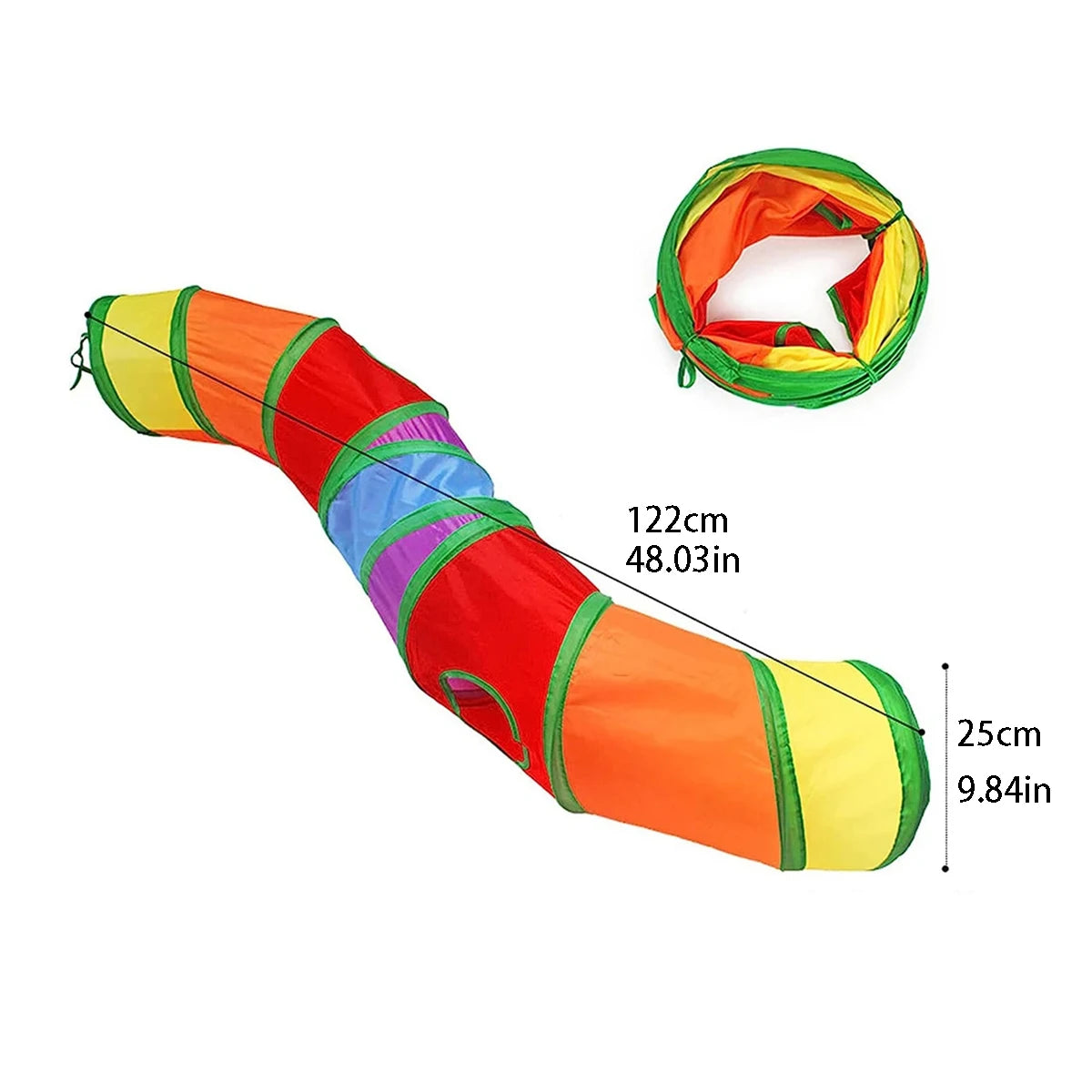 PurrTunnel™ Foldable Interactive Cat Play Tunnel