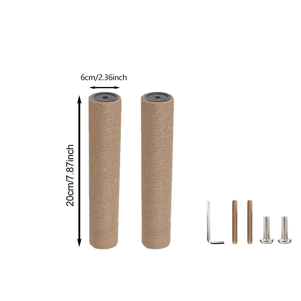 ScratchFix™ Replacement Cat Scratching Posts – 2 Piece Set