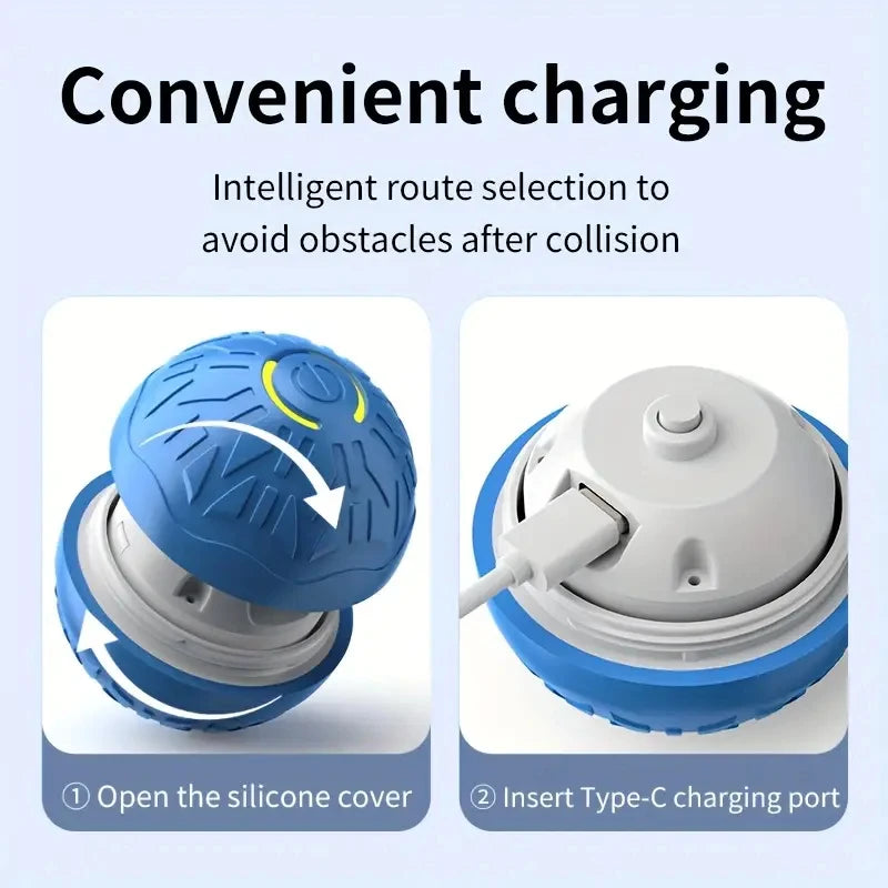 RollyPup™ Smart Interactive Rolling Dog Ball